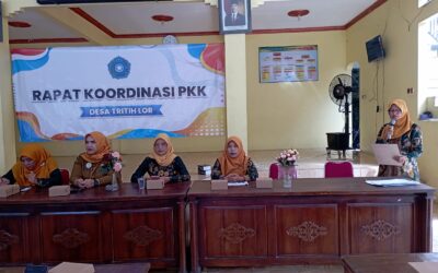 Rapat Koordinasi PKK Desa Tritih Lor