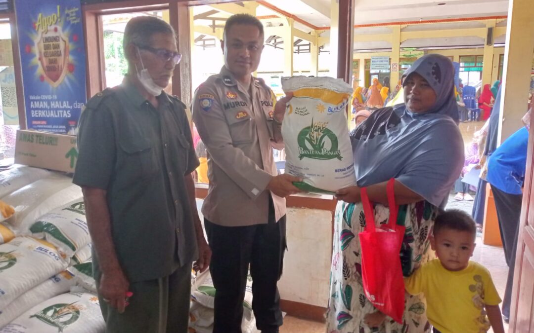 Penyaluran Bantuan Pangan Alokasi Desa Tritih Lor