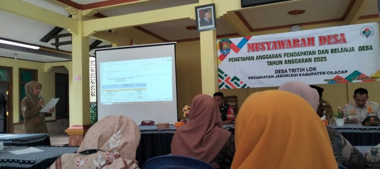 Musyawarah Desa Penetapan Anggaran Pendapatan Dan Belanja Desa Tahun Anggaran 2025