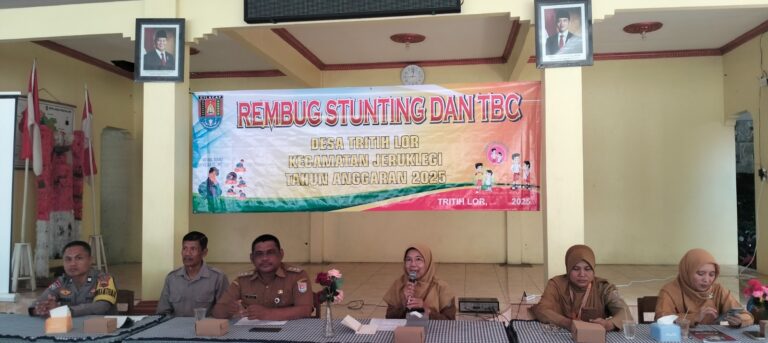Rembug Stunting dan TBC Desa Tritih Lor