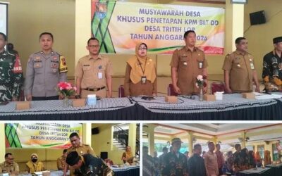 MUSYAWARAH DESA KHUSUS (MUSDESUS) PENETAPAN KELUARGA PENERIMA MANFAAT (KPM) BANTUAN LANGSUNG TUNAI DANA DESA (BLT-DD) DESA TRITIH LOR