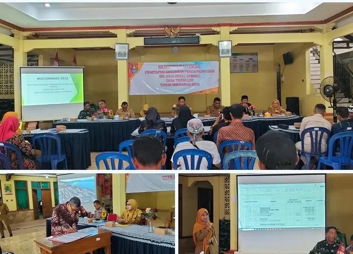 MUSYAWARAH DESA PENETAPAN ANGGARAN PENDAPATAN DAN BELANJA DESA APBDes  DESA TRITIH LOR TAHUN ANGGARAN 2026